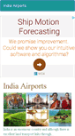 Mobile Screenshot of indiaairports.com